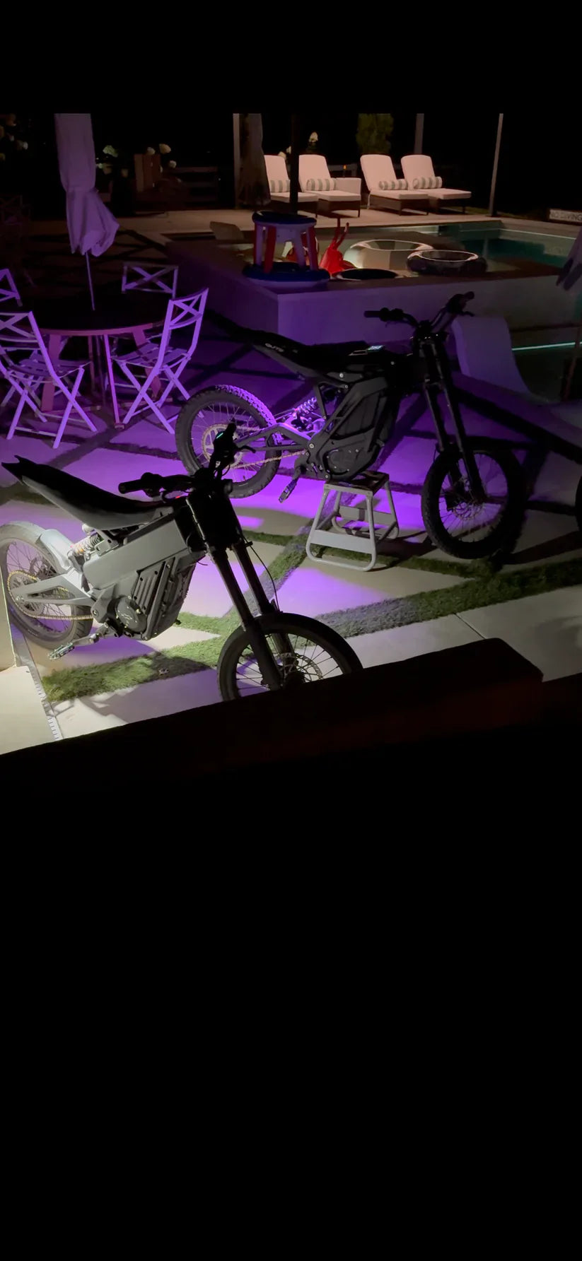 Color changing rock light. All Bikes!